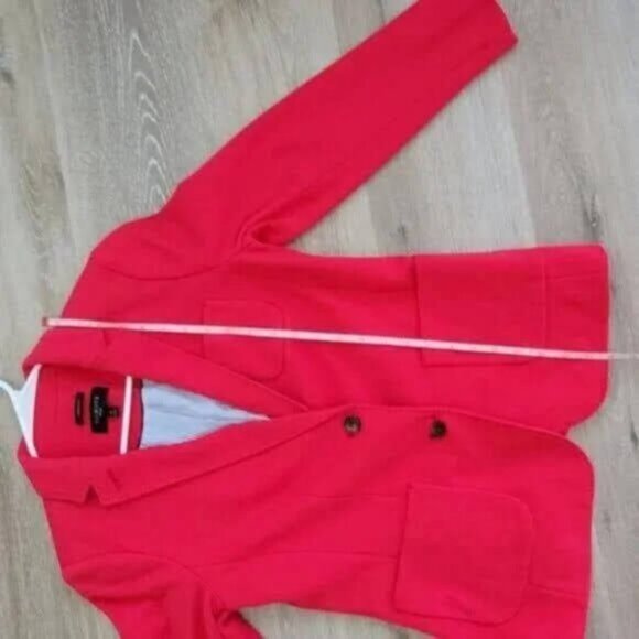 TABLOTS Blazer Jacket (Trendy Red) - Picture 4 of 7